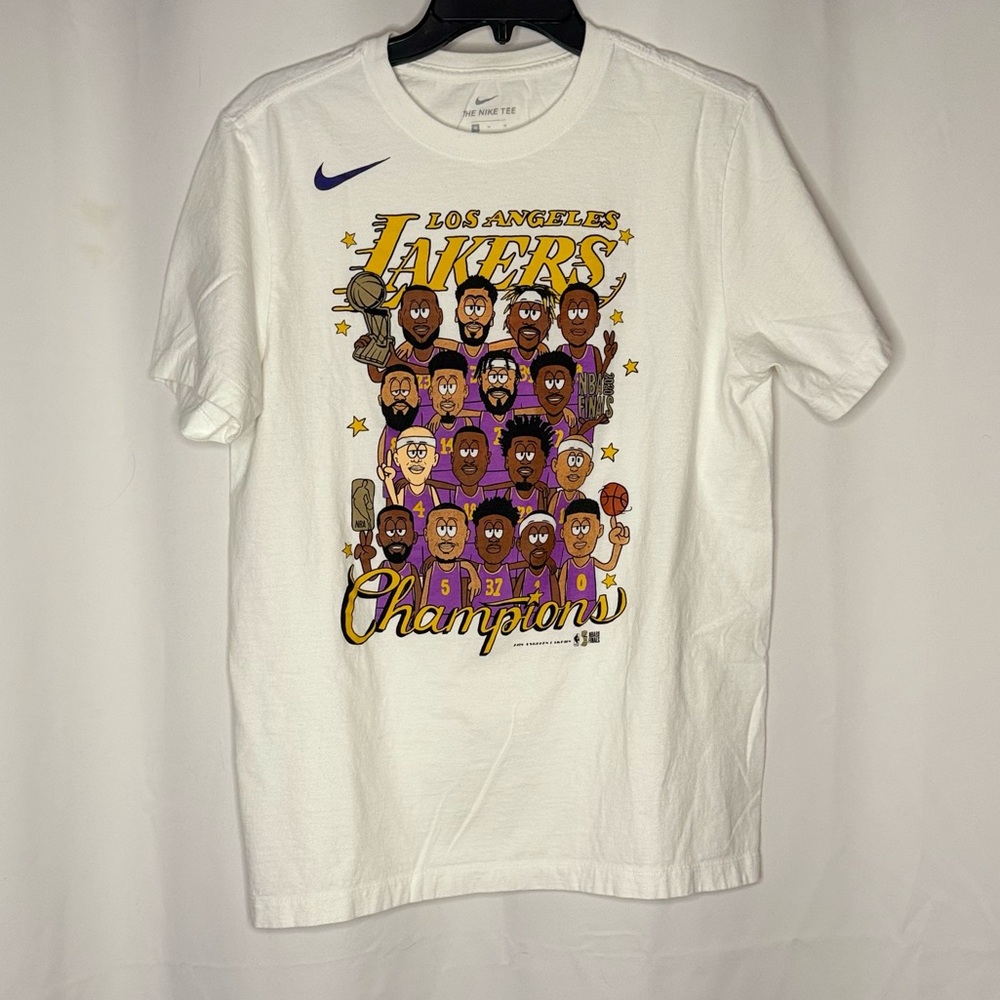 Nike Los Angeles Lakers NBA 2020 Finals White T-Shirt